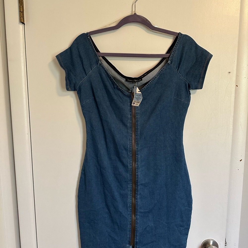 Blue Denim Dress
